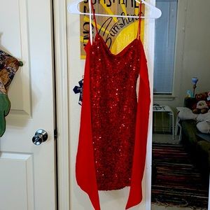 Red dress size 7/8